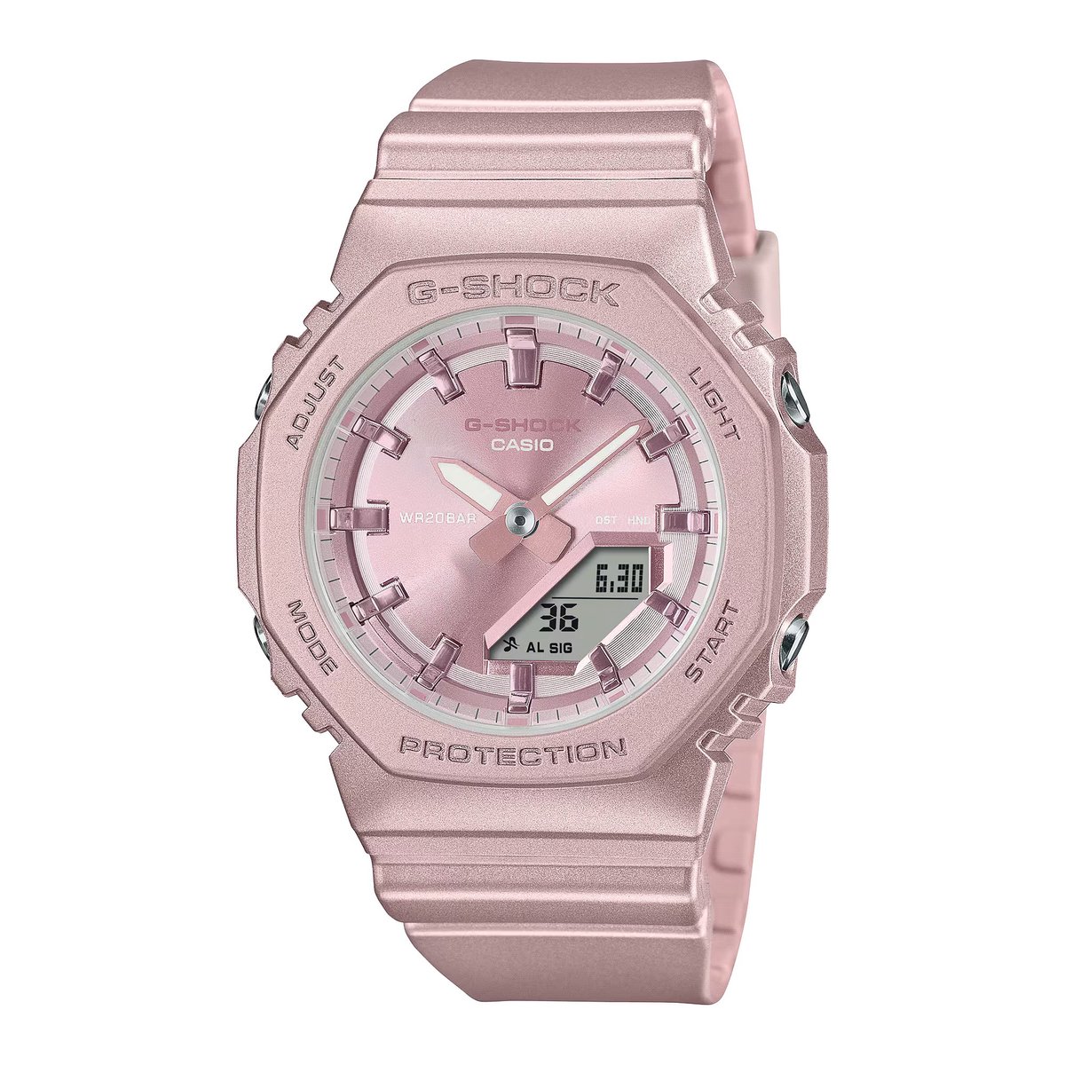 Casio G-Shock GMA-P2100ST-4AER Horloge - Kunststof - Roze - Ø 40 mm
