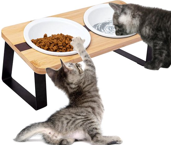 animal-design Huisdierenbank van hout, gevlamd, met behaaglijk kussen, voor katten en kleine honden, kattenbed, hondensofa, kattenbank animal-design Huisdierenbank van hout, gevlamd, met behaaglijk kussen, voor katten en kleine honden, kattenbed, hondensofa, kattenbank
