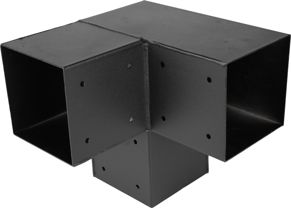 Wovar Pergola Hoekverbinding voor 15 x 15 cm balken Kubus model | Per Stuk