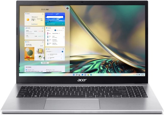 Acer Aspire 3 A315-59 - 15.6 inch Laptop - FullHD - Intel Core i3 - 16GB - 512GB - Windows 11 - Zilver