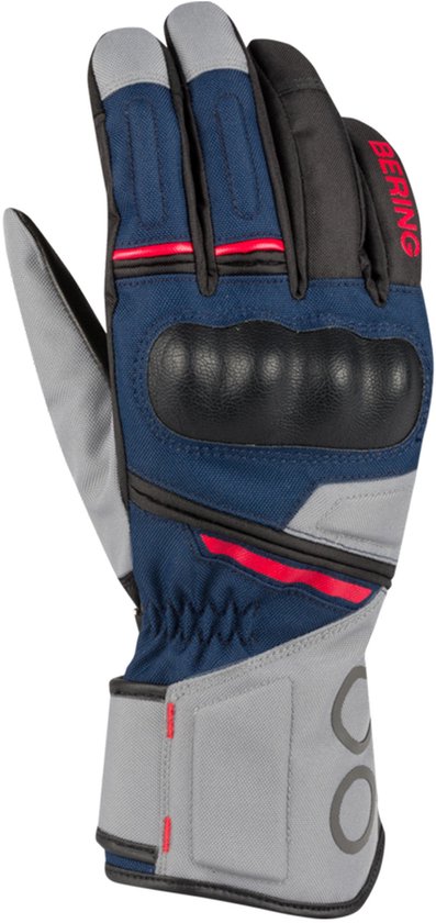Bering Siberia Handschoenen Grijs Blauw Rood - Maat T11 - Handschoen