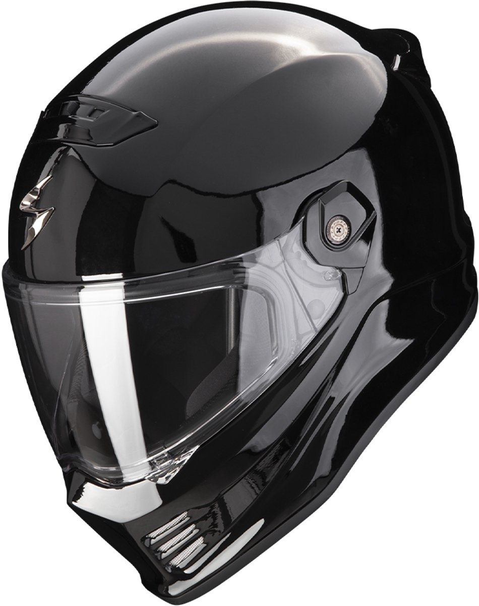 Scorpion Covert FX Solid Zwart Integraalhelm - Helm
