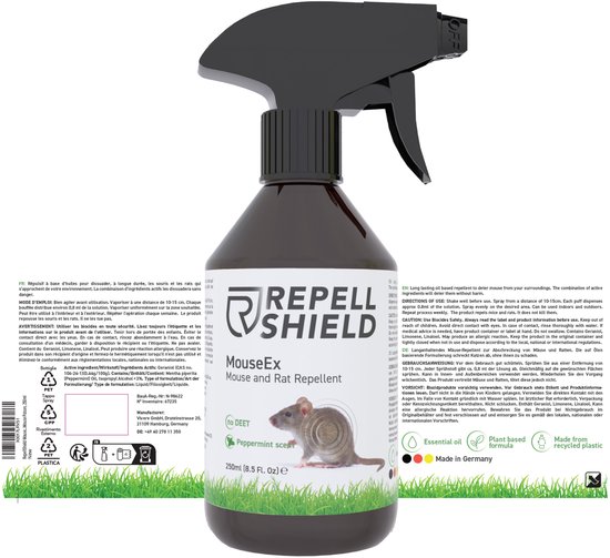 RepellShield Muizen bestrijden - Ongediertewering | Diervriendelijke Muizenverjager, Muizen verjagen
