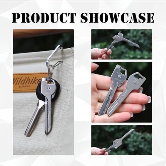 20 In 1 Multipocket Tool I 20 Functies I RVS I Multitool Sleutelhanger I Survival Sleutelhanger 9300000156252500