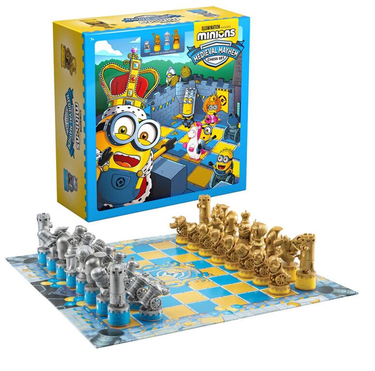 Schaakset Minions "Medieval Mayhem" in Box