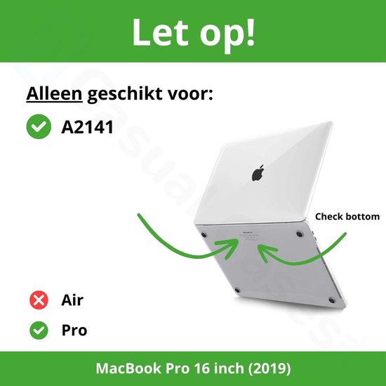 Lunso - Housse - MacBook Pro 16 pouces - Glitter Rose Goud