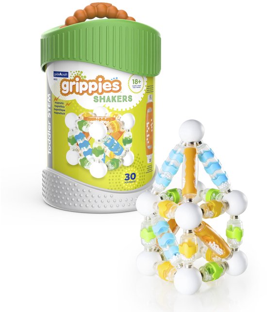 Guidecraft magnetisch speelgoed Grippies shakers - educatief constructiespeelgoed.