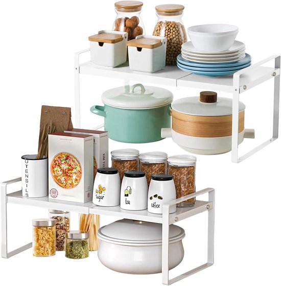 simplywire - Bakplaat- en snijplankenrek - Set Van 2 - Pannenrek