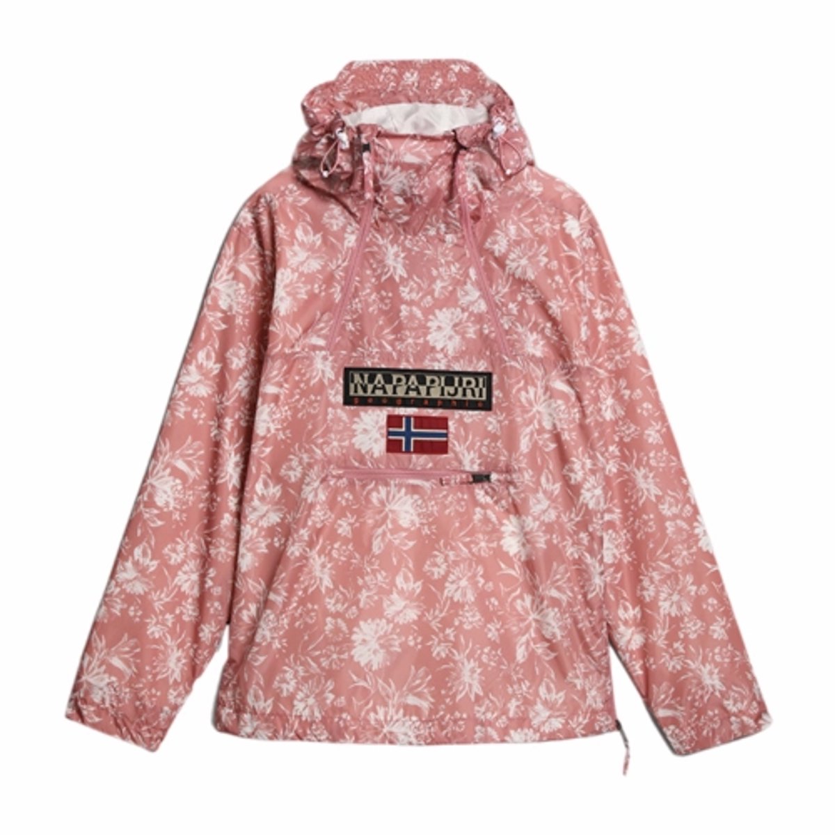 Jas Napapijri x Liberty Unisex Northfarer AOP Fah-XS Roze