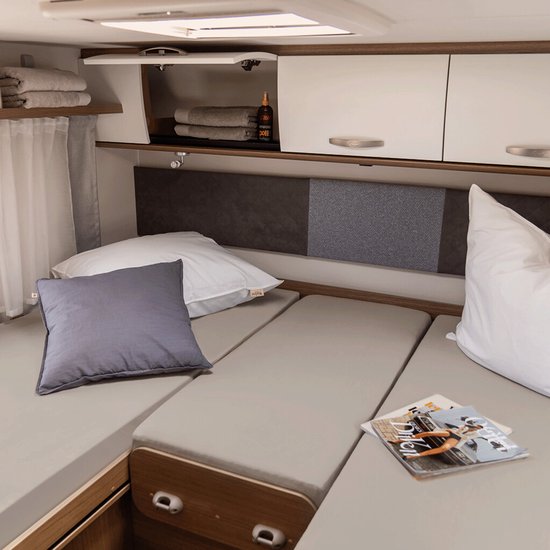 Walra Jersey Hoeslaken Zand 3-Delig - Voor Caravan en Camper - Premium Lakens van Walra — afbeelding 2
