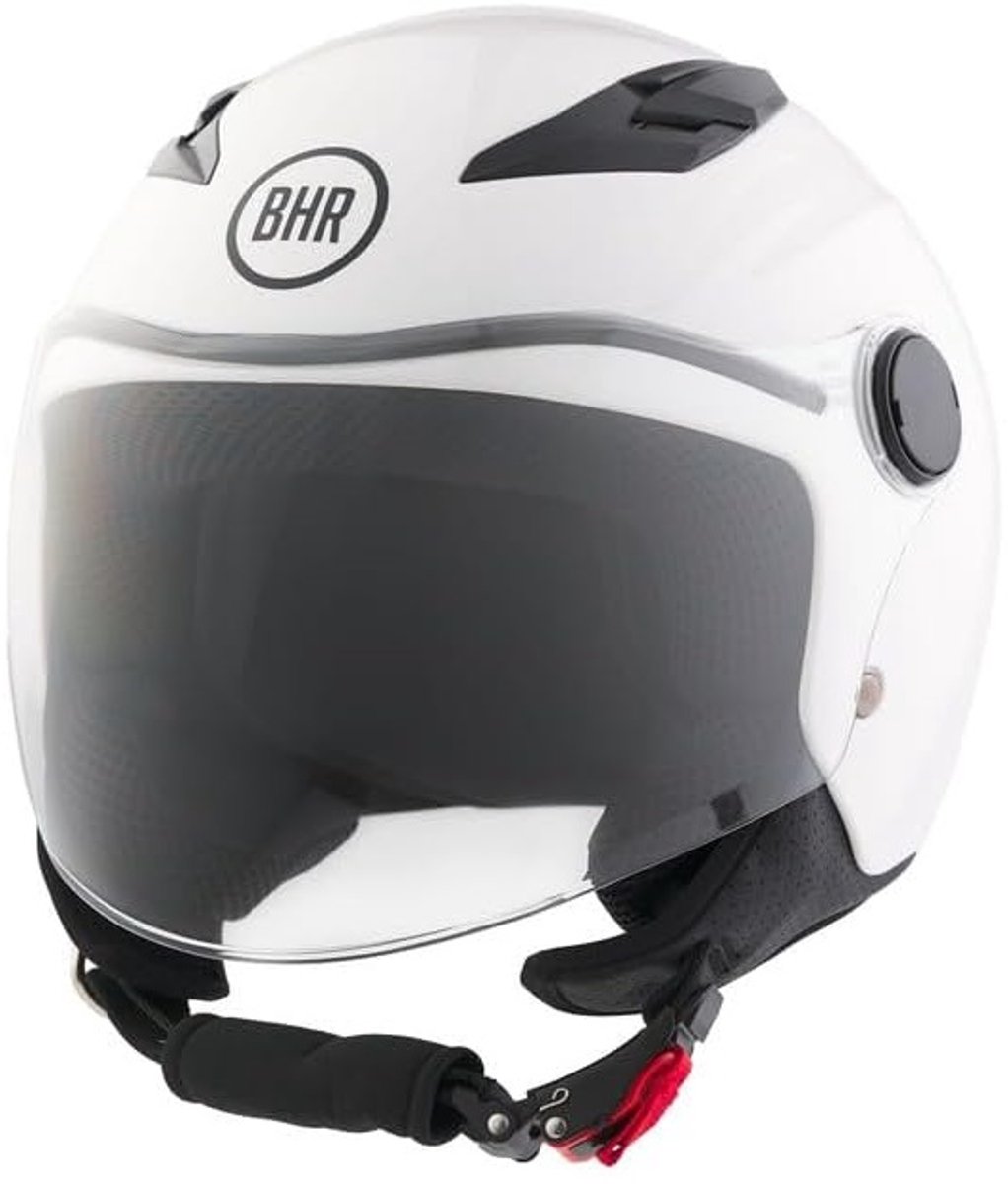 BHR 838 Kids – Kinderhelm Scooter – Veiligheid voor uw Kind – Scooterhelm voor Kinderen – Kinderhelm Motor - Wit – Maat XL