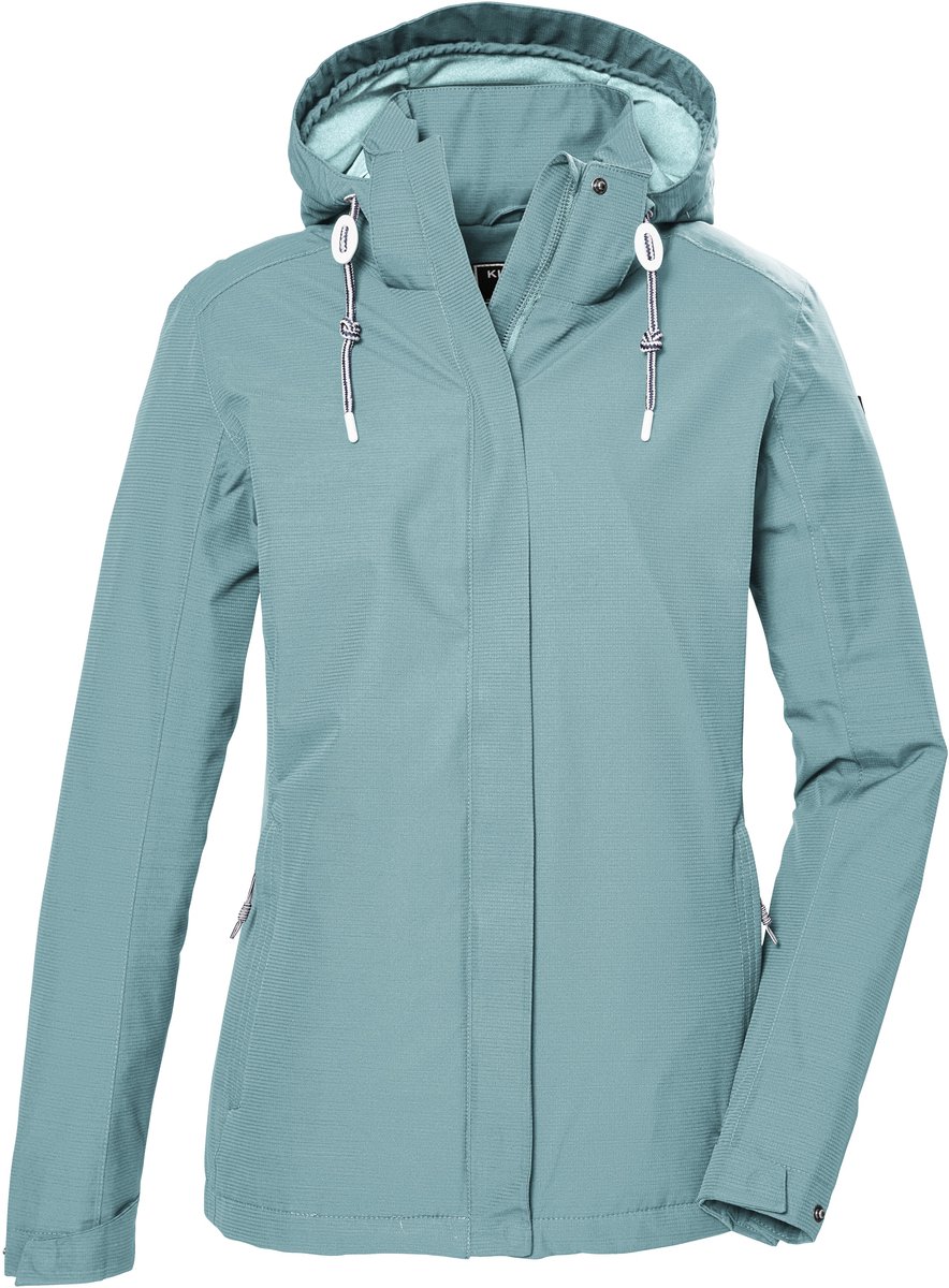 Killtec KOS 61 Women Jacket Outdoorjas Dames Aqua Aqua/tonal Melange