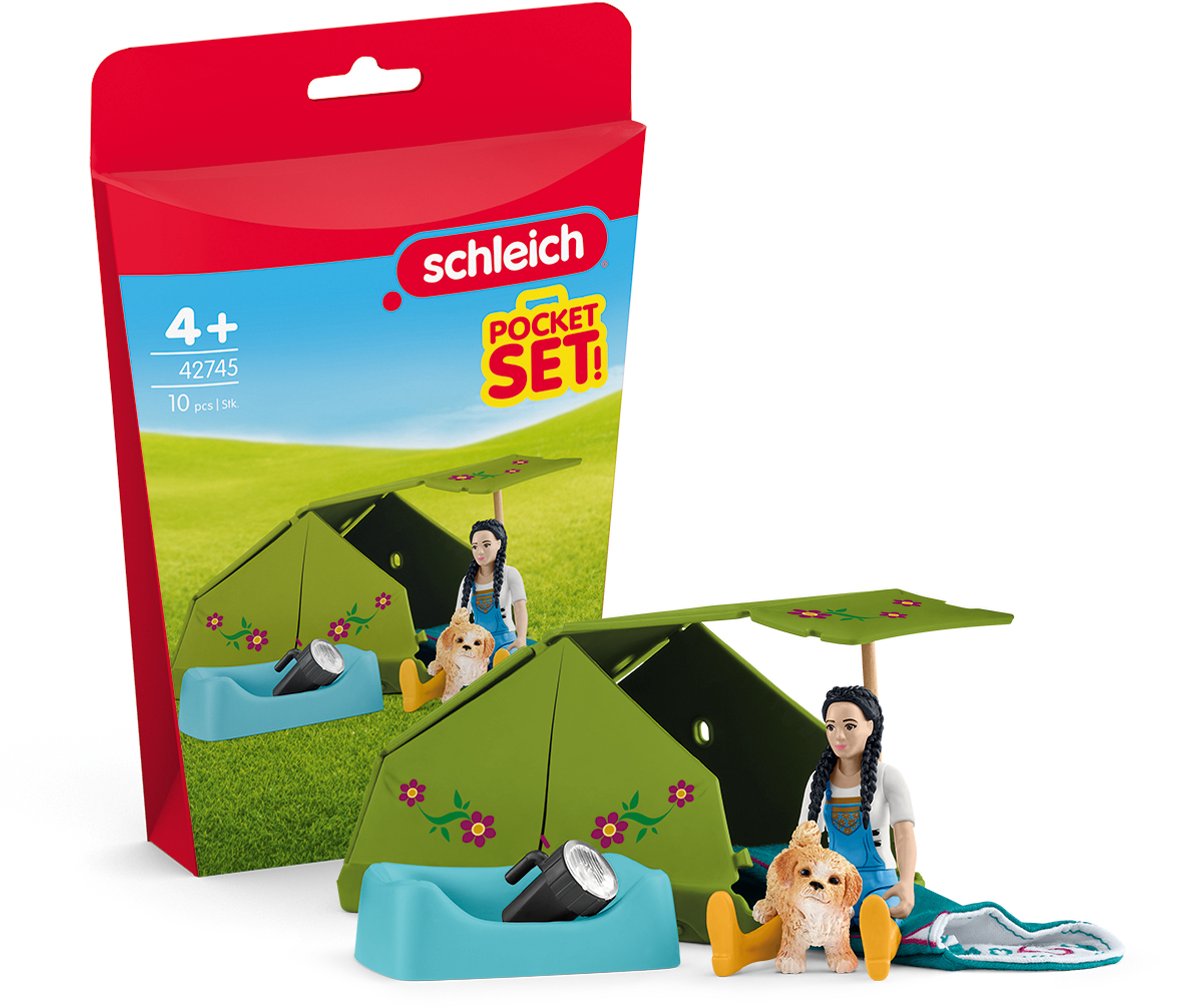 Schleich Horse Club Kampeeravontuur met Kim speelset thumbnail 4