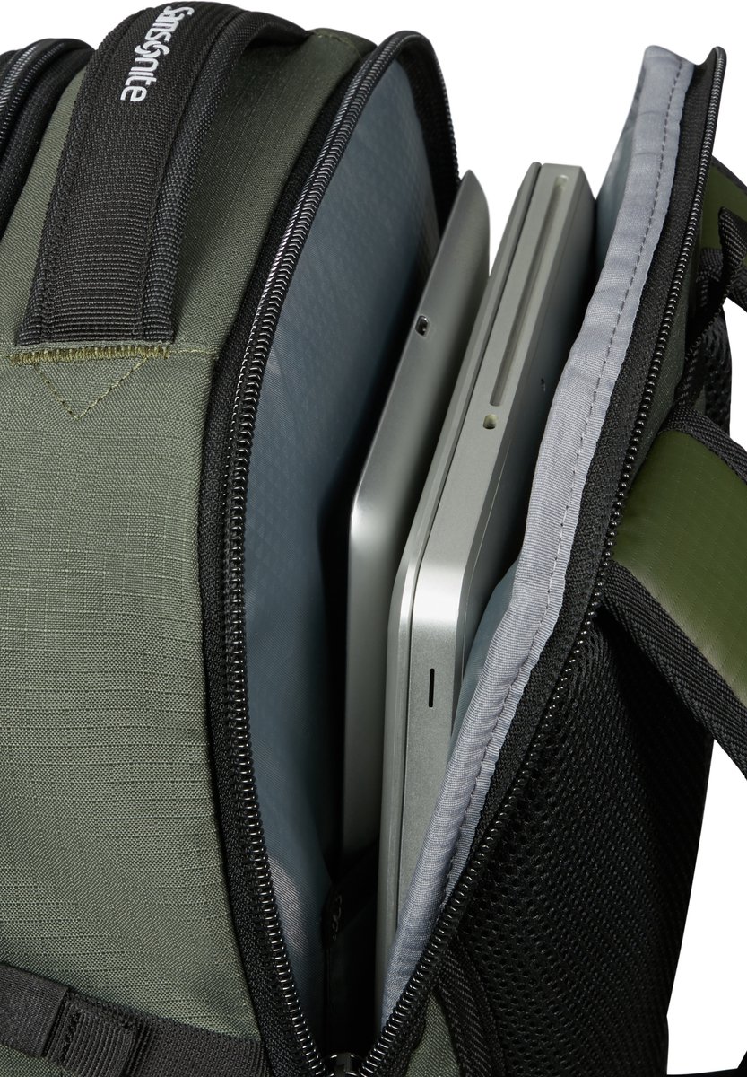 Samsonite Rugzak - Roadseeker Laptop Backpack M 15.6- Dark Olive - 28 l – foto 8
