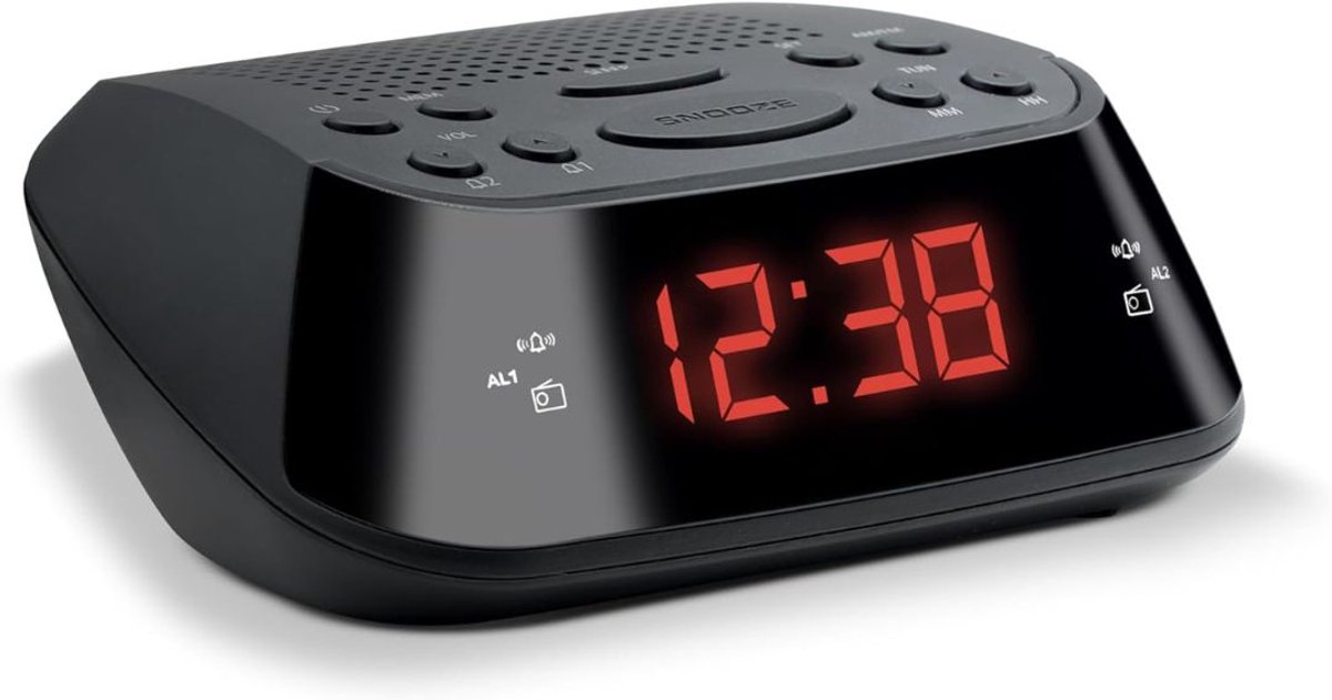 ApexArte® Klokradio met Wekker - Digitale Wekker - Wekkerradio