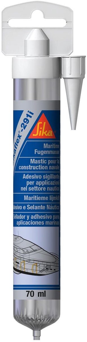 SIKA Sikaflex 291i Marine Stopverflijm - Zwart - Mini Navulling 70ml