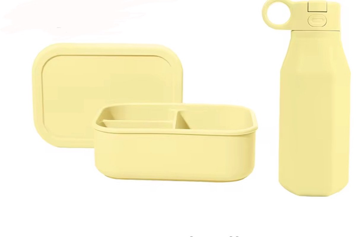 Royalty Silicone Lunchbox & Water Bottle
