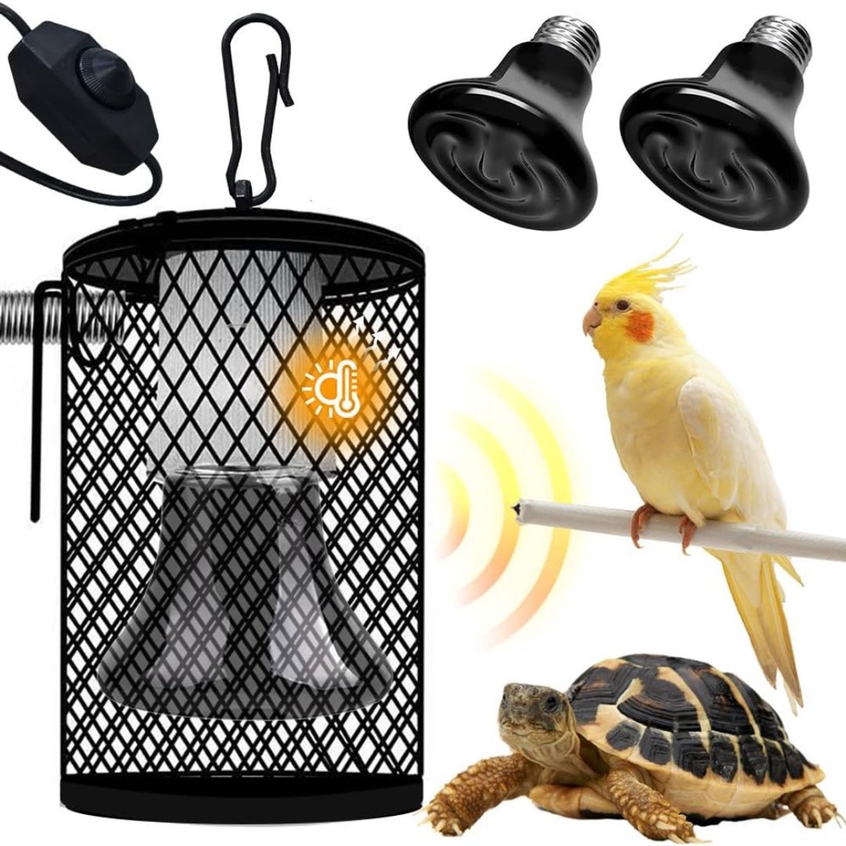 Zylo® Warmtelamp Reptielen - Terrarium - Warntelamo