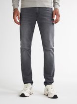 Petrol Industries Heren Jeans Slim Fit Seaham - Spijkerbroek - Essentials Collection - Grijs - Maat W30L32
