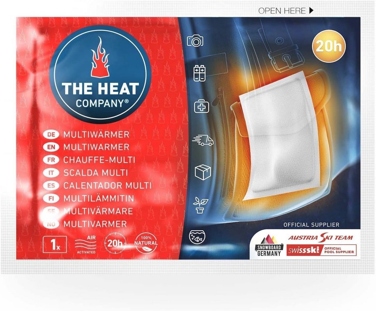Multiwarmer Warmtepads - 10 Stuks, Lichaamswarmer met 20 Uur Betrouwbare Warmte
