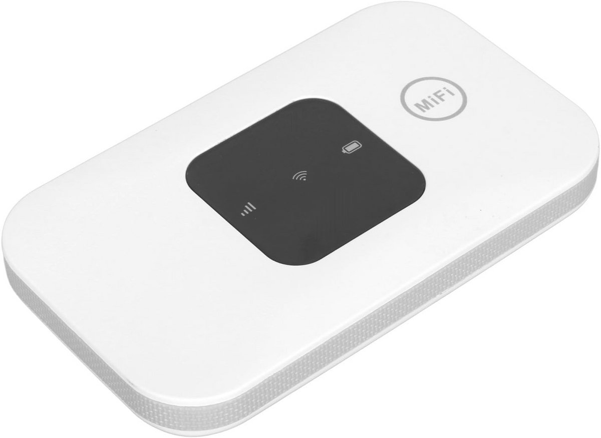 Draagbare WiFi-Router voor Snel 4G Internet - Mobiele Hotspot met 2100mAh Batterij voor Autogebruikers en Zakenreizigers