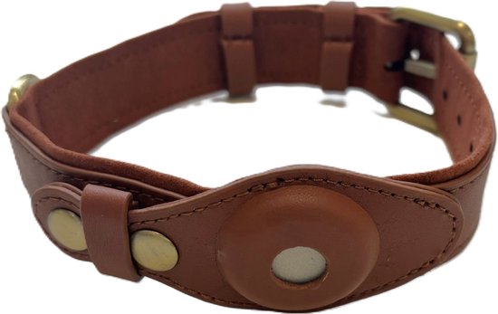 Foto: Dwam dog with a mission halsband hond hondenhalsband roze xs leer nekomvang tussen 23 29 x 2 cm boho rosa