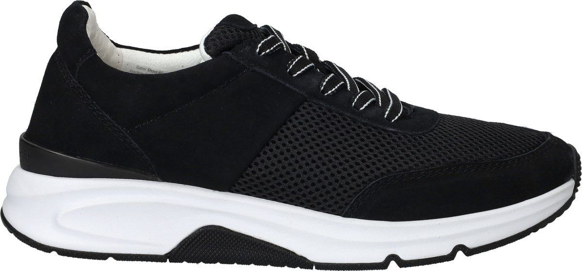 Gabor Rollingsoft Sneakers - Dames - Zwart