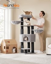 Kattenboom XXL - Luxe Kattenhuis - Krabpaal - Katten - Palen van 11,1 diameter - 160CM