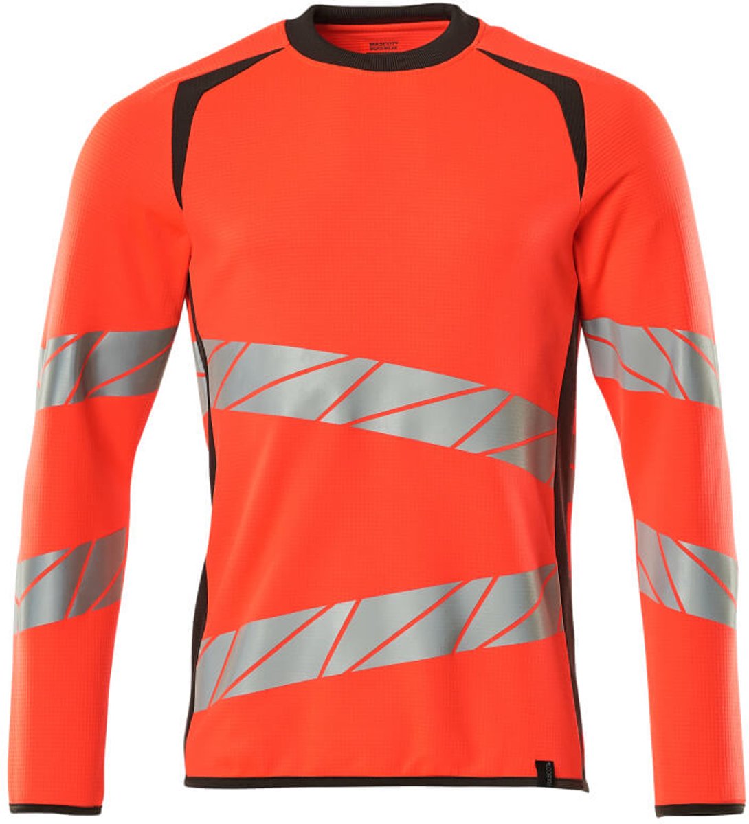 Mascot Accelerate Safe Sweatshirt 19084-781 - hi-vis rood/donkerantraciet - 3XL