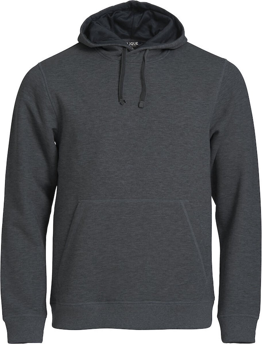 Clique Classic Hoody 021041 - Antraciet Melange - 4XL