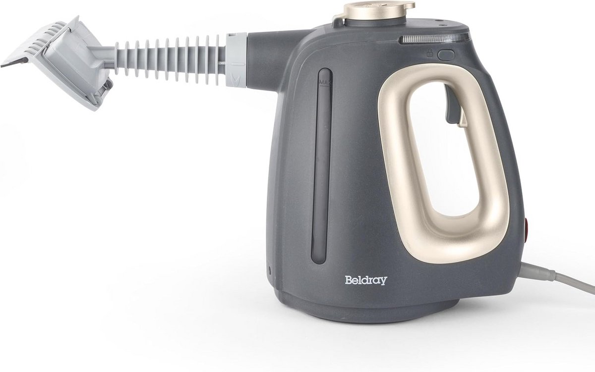 15-in-1 Stoomreiniger - Handheld Steamer voor Chemievrije Schoonmaak, Binnenkomende in 20 Seconden, Inclusief Schoonmaakborstels, Vloermop en Mondstukken, 550ml Watertank, 1350W