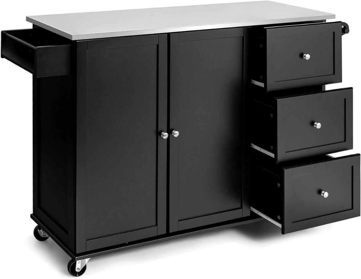 ApexArte® Keukeneiland - Verplaatsbaar - Keukenkast - Dressoir - Organizer
