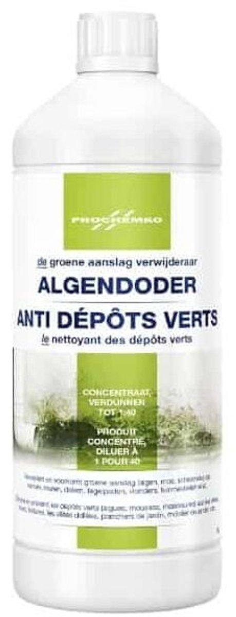 Prochemko Algendoder Concentraat - 1 Liter - Reinigingsmiddelen van Merkloos	 — afbeelding 2