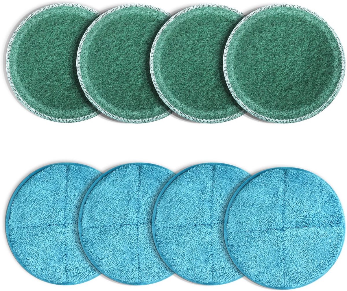 Vervangende dweilpads voor draadloze elektrische moppen - Ideaal voor badkamer en tegelreiniging