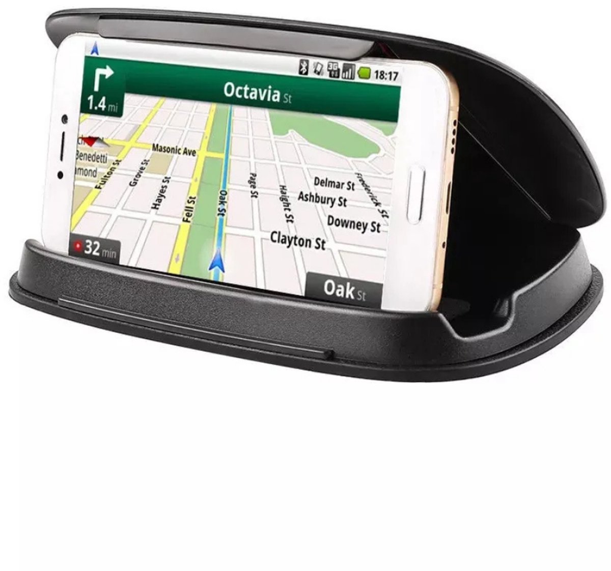 Niba® Telefoonhouder S - Stevige Grip - Eenvoudige Installatie op Dashboard - Geschikt voor Alle Smartphones - Veilig en Stijlvol Design