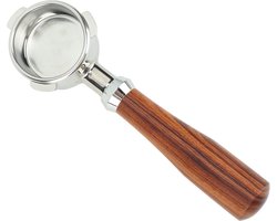Bodemloze Portafilter Roestvrij Staal 54mm - Vervanging Drie Oor Handvat - Voor 8 Serie (E Redwood) .