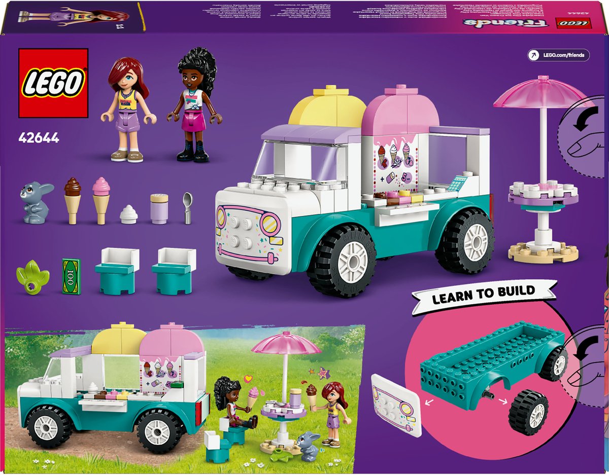 LEGO Friends Heartlake City ijscotruck Creatief Speelgoed - 42644 — afbeelding 11