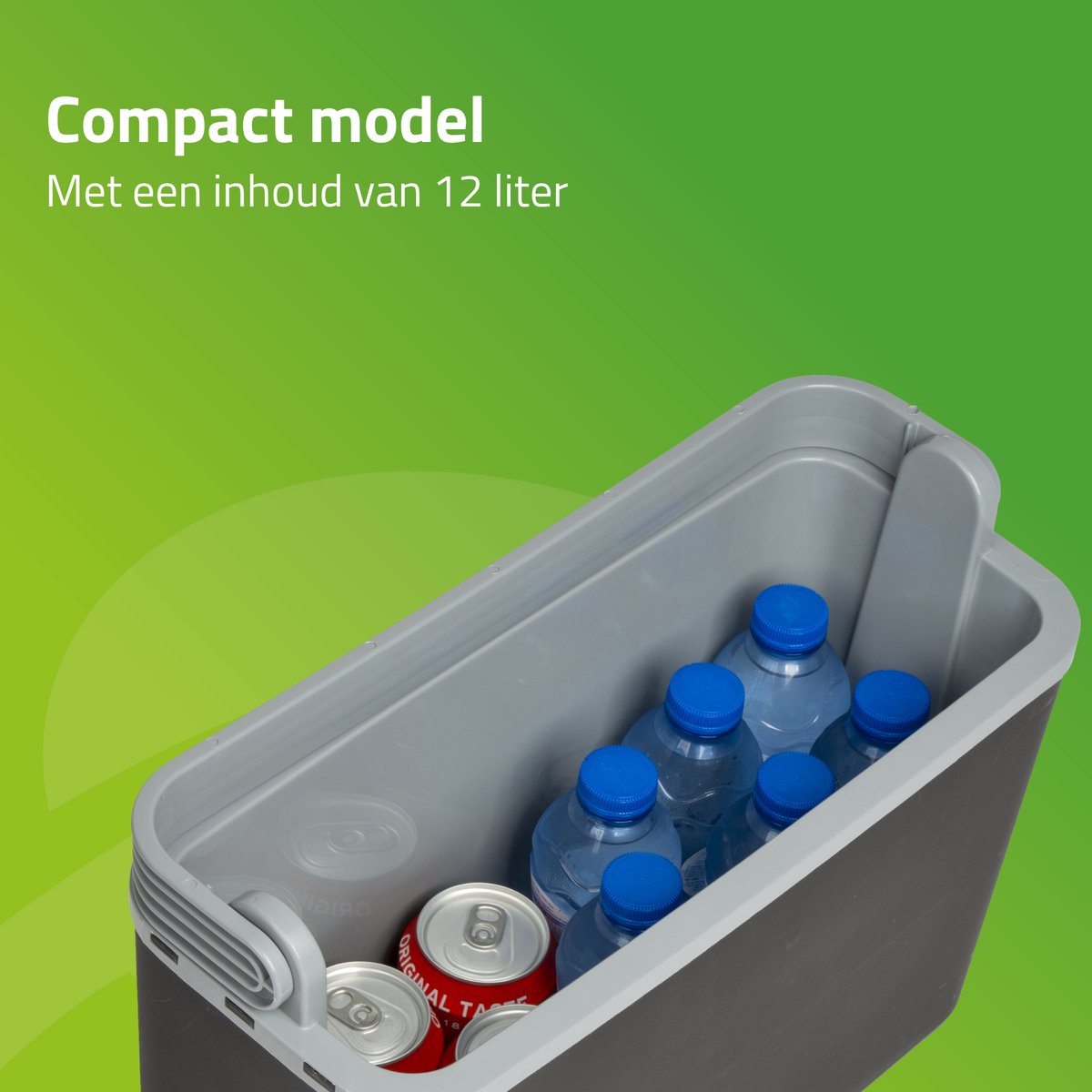 Bo-Camp - Autokoelbox - Arctic - Grijs - Polyethyleen - 12 Volt - 12 Liter – foto 8