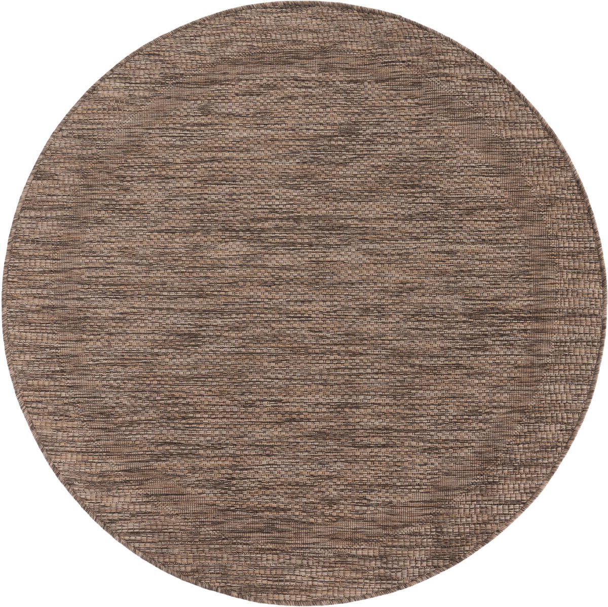 Flycarpets Binnen & Buitenkleed Romile - Kader / Lijstmotief - Bruin