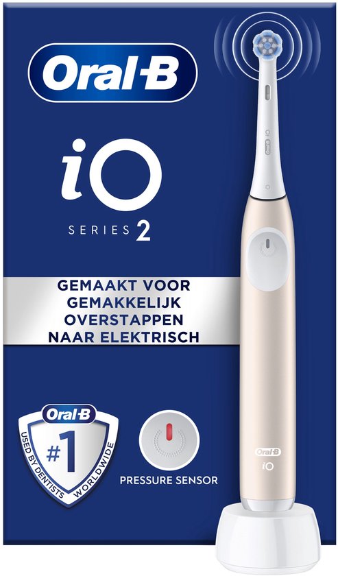 Oral-B iO2 Elektrische Tandenborstel - Calm Pink - 1 stuk