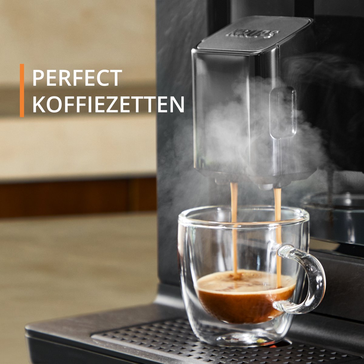 Afbeelding 3 van Krups Evidence Eco EA8968 Espressomachine - Zwart