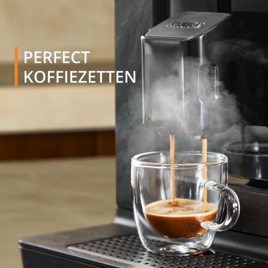 Krups Evidence EA8968 - Volautomatische Espressomachine - One-Touch Cappuccino & Latte Macchiato - 5 Koffierecepten - Zwart