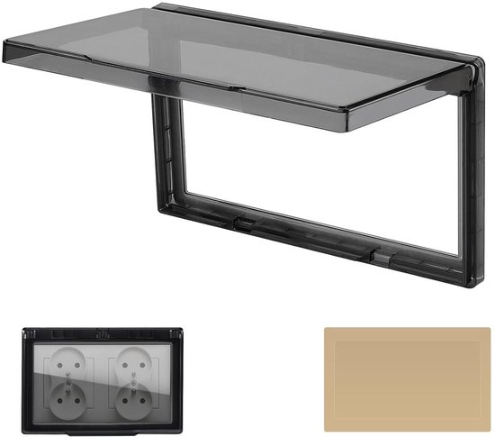 19102B InLine 19 foldable rack 2U 24-40cm depth with cover black