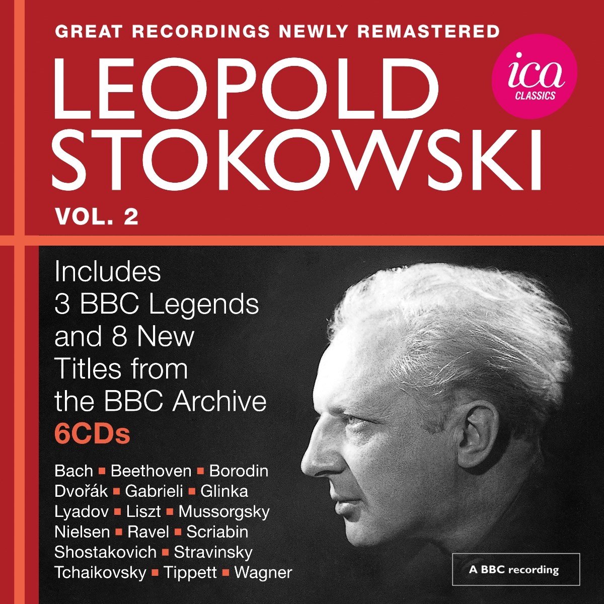 Leopold Stokowski - Great Recordings From The BBC Legends Archive, Vol. 2 (Live) (6 CD)
