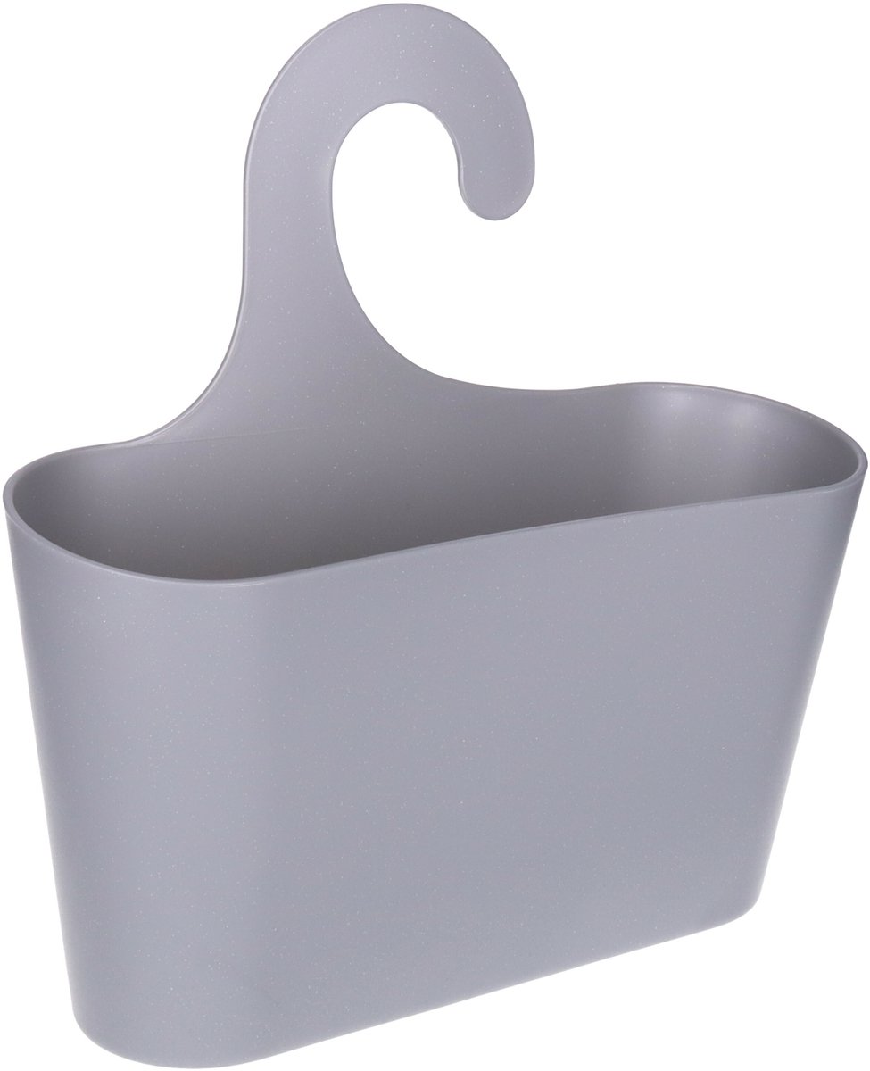 Toyma Badkamerorganizer - hangmand - grijs - 21 x 10 x 11 cm - badrekje