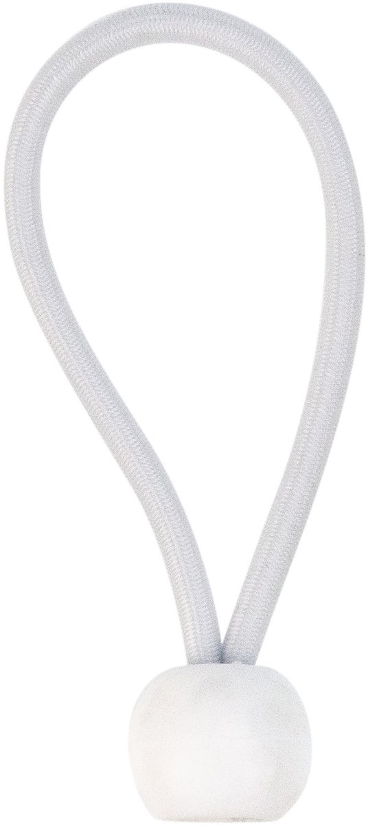 Afdekzeilwinkel - Spanner elastiek bal 10cm wit