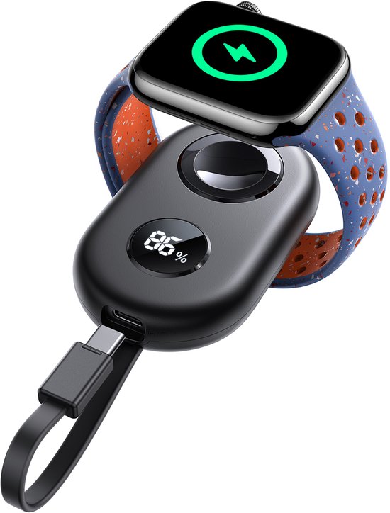 Joyroom Powerbank 2500mAh Geschikt voor Apple Watch - Zwart