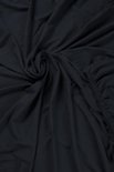 Los donkerblauw jersey stof met elastiek.