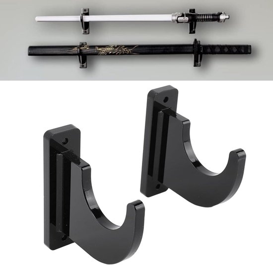 Tall Dagger Display Rack 2PCS Adjustable Acrylic Blade Holder Wall Mount Dagger Display Stand ...