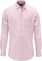 Fynch-Hatton - Chemise manches longues - Homme - XL - Rose - Katoen - 1513-8400